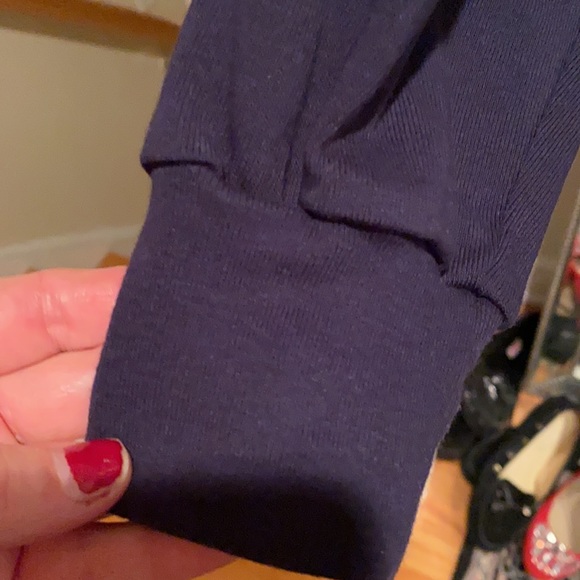 NWT SLAMMER by MUNSINGWEAR HIGH END MENS SHOP - WHITE COLLAR STRIPE LS POLO - Picture 9 of 9